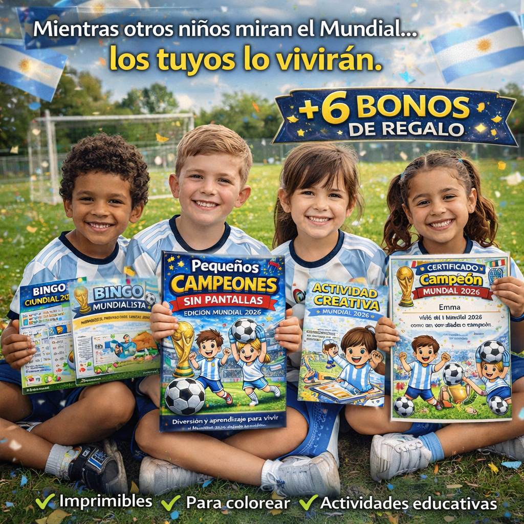 Pequeños campeones  sin pantalla , edición mundial 2026